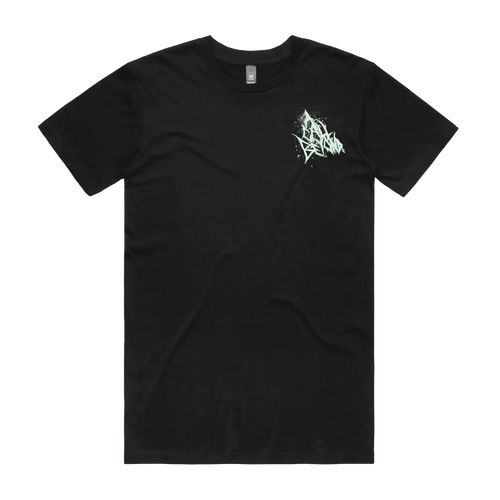 Black front flat lay