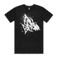 Black front flat lay