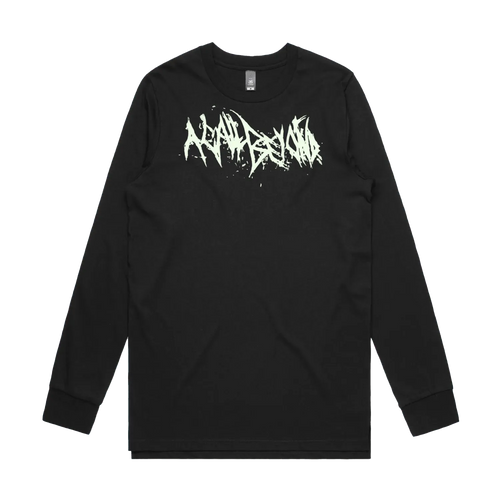 Black front flat lay
